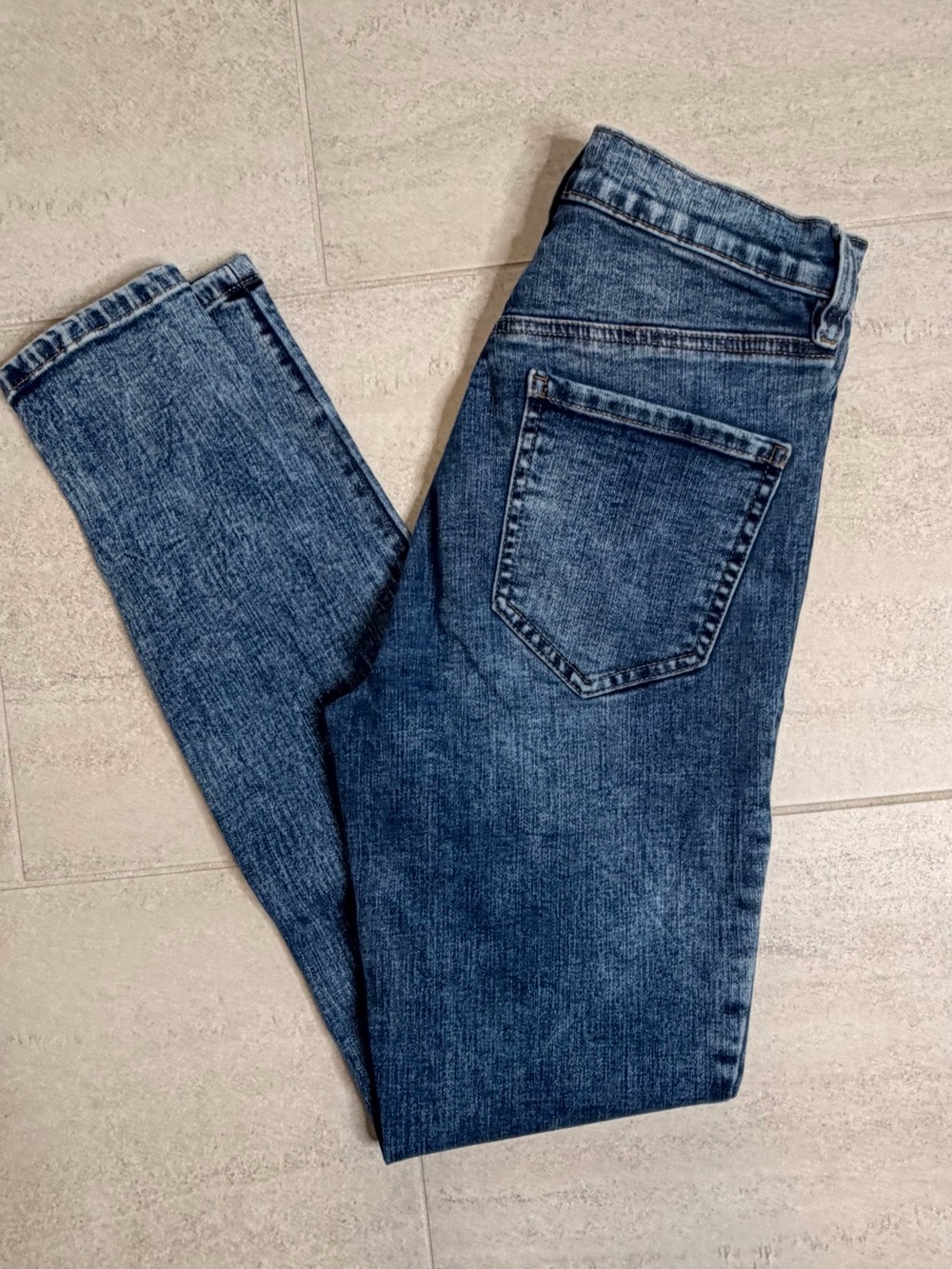 Dynamite Slim Straight Women's Jeans — Dark Blue